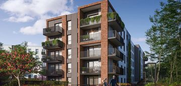 Nowoczesne mieszkanie z balkonem, gdańsk jasień