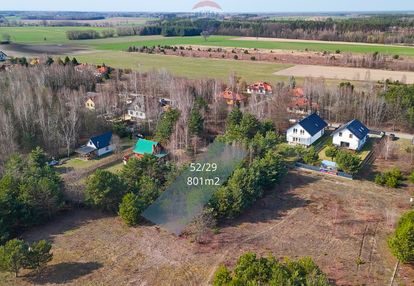 Działka budowlana 801 m², błędowo, ul. brzozowa