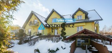 Dom - agroturystyka, sznurki jezioro raduńskie