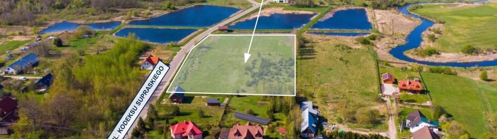**gotowy projekt**działka inwestycyjna**supraśl