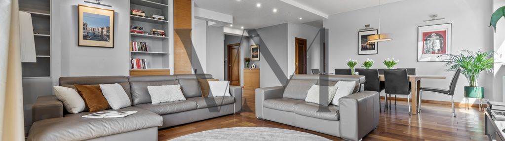 Komfortowy apartament 152 m2, 4 pokoje, wilanów.