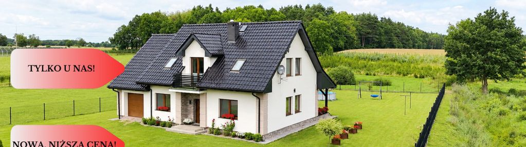 Nowoczesny i przestronny dom blisko czaplinka