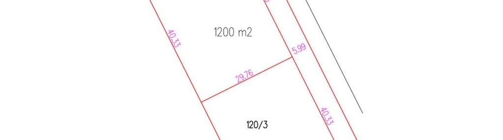 Działka 6000 m² z warunkami zabudowy na 4 domy