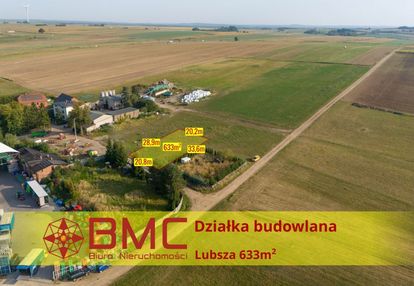 Działka budowlana lubsza 633m2