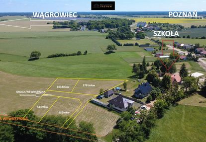 Działki budowlane na sprzedaż wiatrowo, wągrowiec
