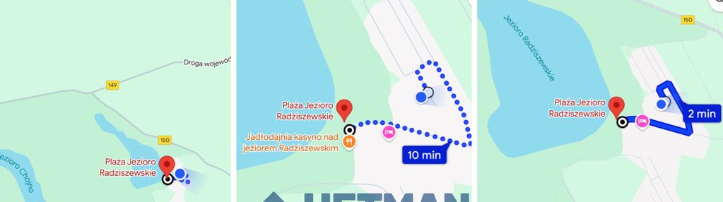 Działka nad jeziorem, 1 linia zabudowy - chojno