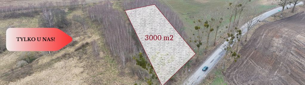* działka 3000m2 z wz łąsko małe koronowo