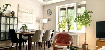 Przestronne mieszkanie na parterze przy arenie