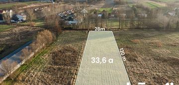 |34 ar działka- idealna pod inwestycje|