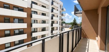 2 pok, duży balkon! reda city, gumieńce