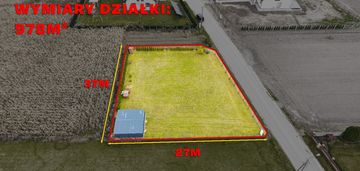 Działka budowlano-rolna w spokojnej okolicy