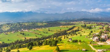 Działka budowlana sierockie – widok na tatry