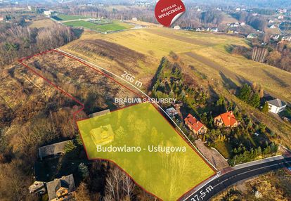 Działka inwestycyjna 1,3 ha, mpzp bliźniaki, media