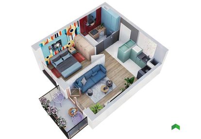 Kompaktowe | 2pok | garaż | balkon | komórka