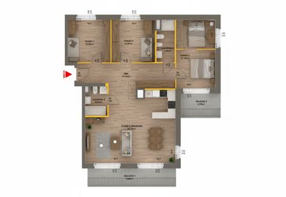 ⭐tarasy 16m | metro | ostatnie!!! | 0%⭐2026