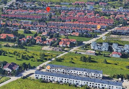 Wawer jeziorowa, działka pod małe osiedle