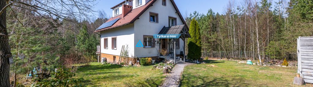 Malowniczy dom na działce  1,3ha -bory tucholskie