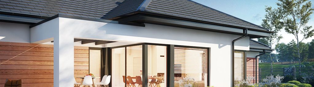 Dom wolnostojący na działce 1070m2. pompa ciepła