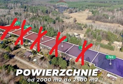 W połowie ogrodzona działka