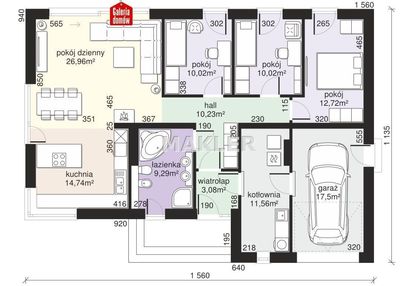 Dom 126 m² | działka 984 m² | przyłęki