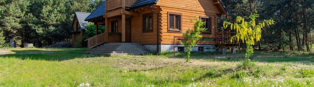 Dom z bali – 5000 m² leśnej oazy w nasiegniewie.