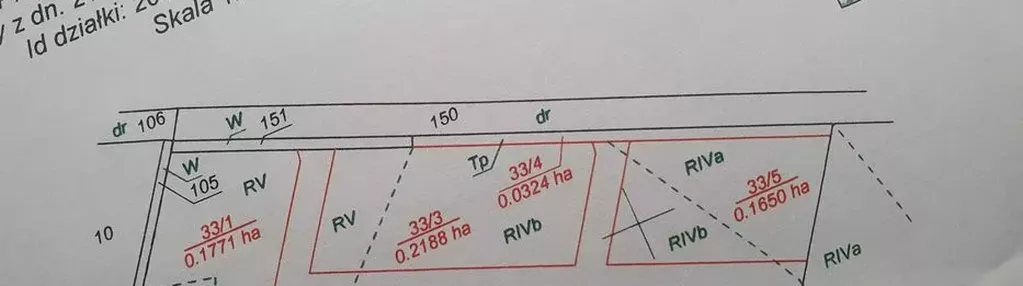 Działka na sprzedaż 1650m2