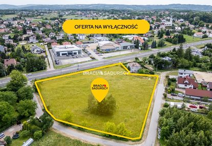 Atrakcyjny teren tarnów przy drodze 94