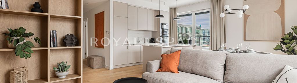 Przestronny apartament z tarasem | domaniewska