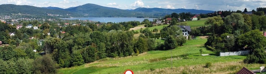 Działki mnu, widok na jezioro żywieckie, 2124 m²
