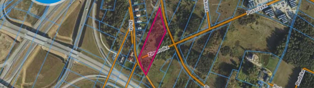 Grunt pod domy i usługi kacze buki 0,84 ha