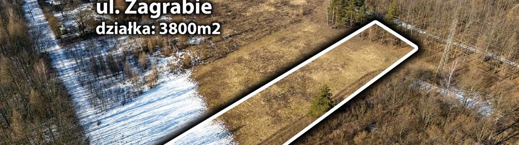 Piękna działka budowlana otoczona lasem
