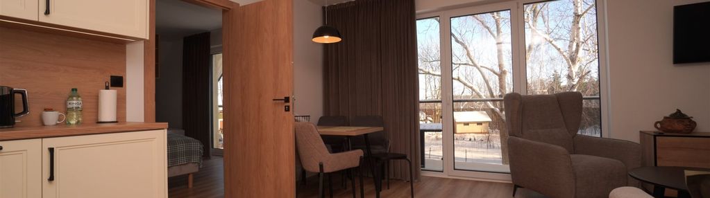 Przestronny apartament w nowym budynku.