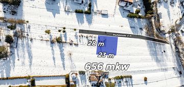 Widokowa działka budowlana 656 m² nowy targ
