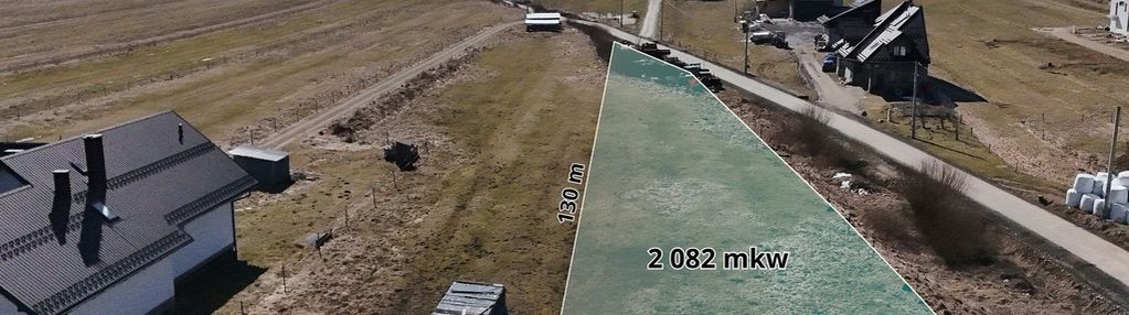 Działka budowlana 20 arów- waksmund
