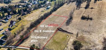 Działka inwestycyjna 40 arów – widokowa – skawina