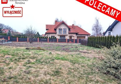 Działka z pozwoleniem na budowę bliźniaka