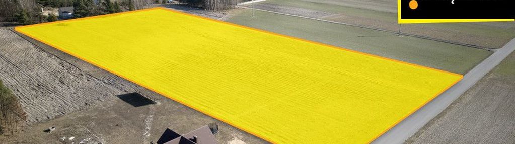 Działka budowlana ponad 1,5 ha -ludynia