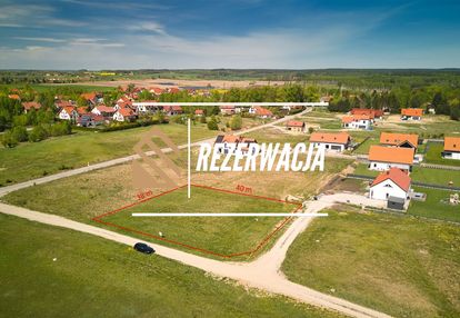 Działka budowlana pomiędzy dwoma jeziorami