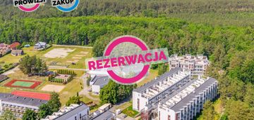 Jantar apartament z tarasem blisko plaży i lasu