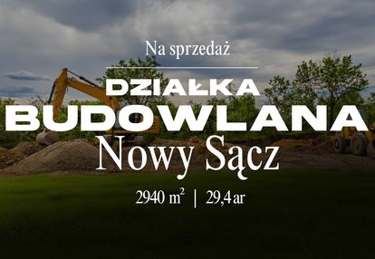 Działka budowlana | mpzp | nowy sącz górki zaw.