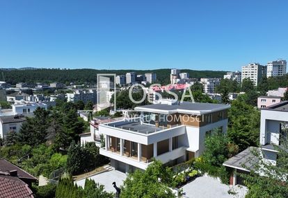 Willa i gdynia i redłowo i panoramiczny widok