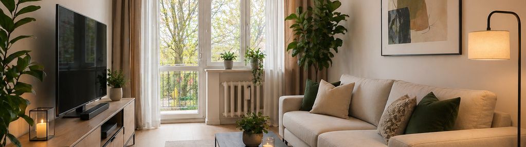 29m2+balkon tramwaj/widok na zieleń mistrzejowice