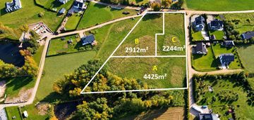 Cieszenie k. chmielna, wz,  2244 m2- duża działka