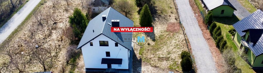 Dom na działce w ćmińsku do wykończenia