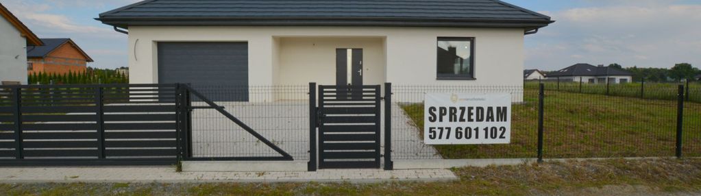 =nowy parterowy dom wolnostojący = zawonia =