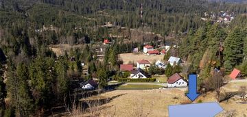 Działka widokowa w górach sól kiczora rachowiec