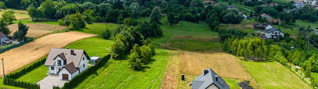 Działka budowlano- rolna- zalasowa- małopolska