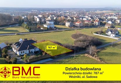 Działka budowlana woźniki 787m2