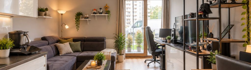 Mieszkanie z ogrodem, 2 miejsca w hali, komórka