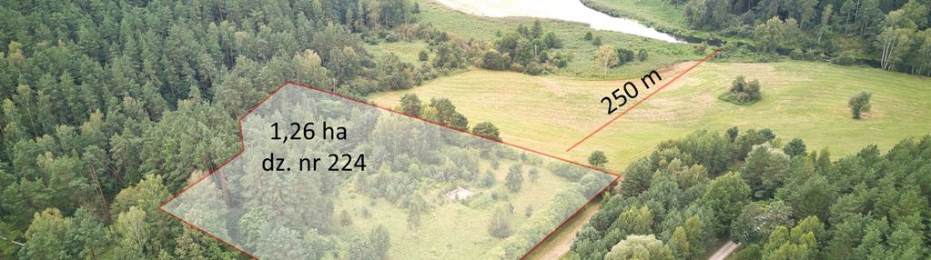 Twój dom w sercu natury - 250 m od łyny